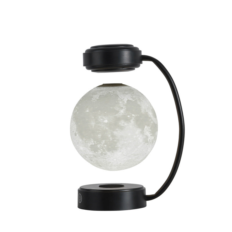 3D Floating Moon Lamp – Magnetic Levitating LED Night Light