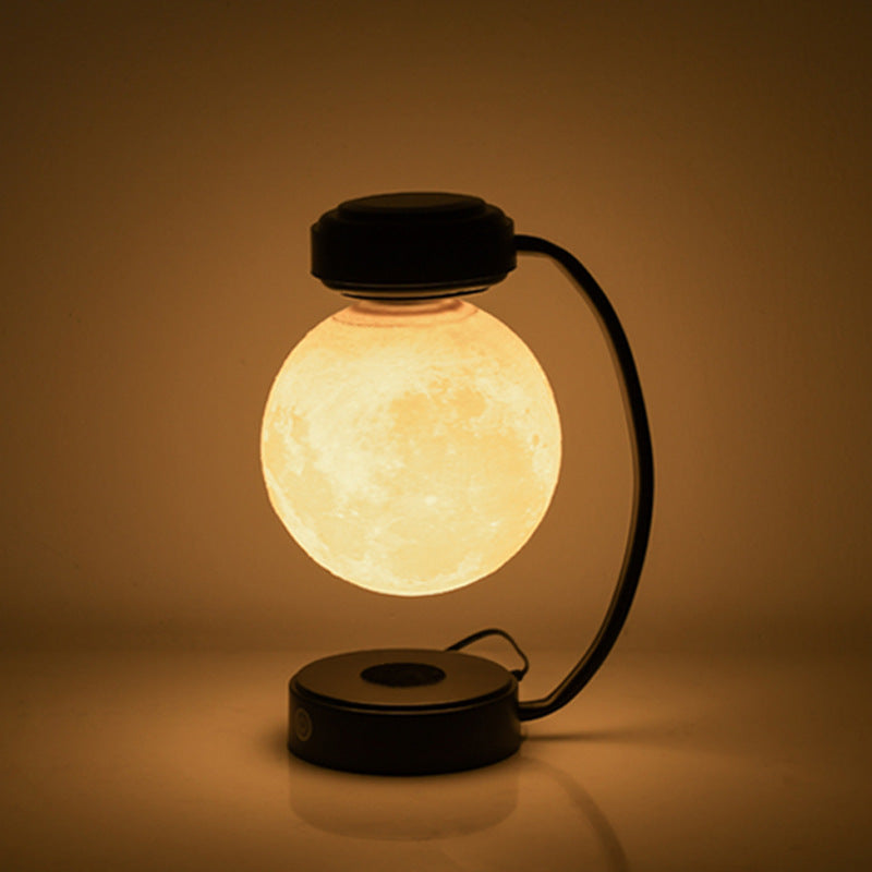 3D Floating Moon Lamp – Magnetic Levitating LED Night Light