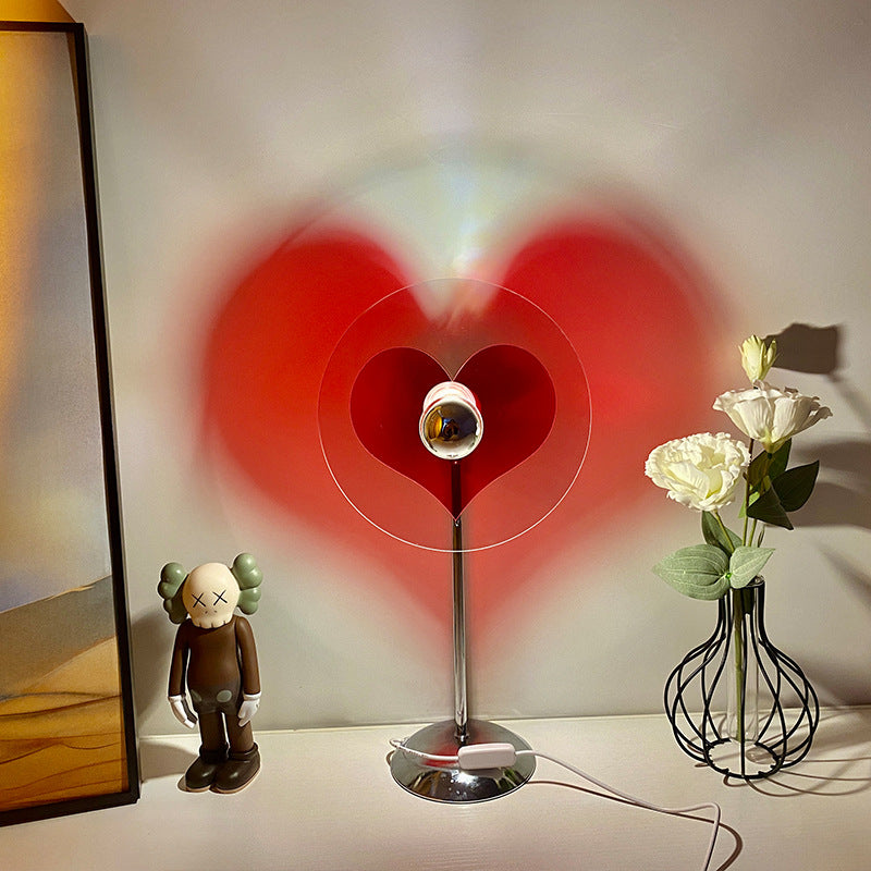 Bauhaus Love Table Lamp – Romantic LED Atmosphere Light