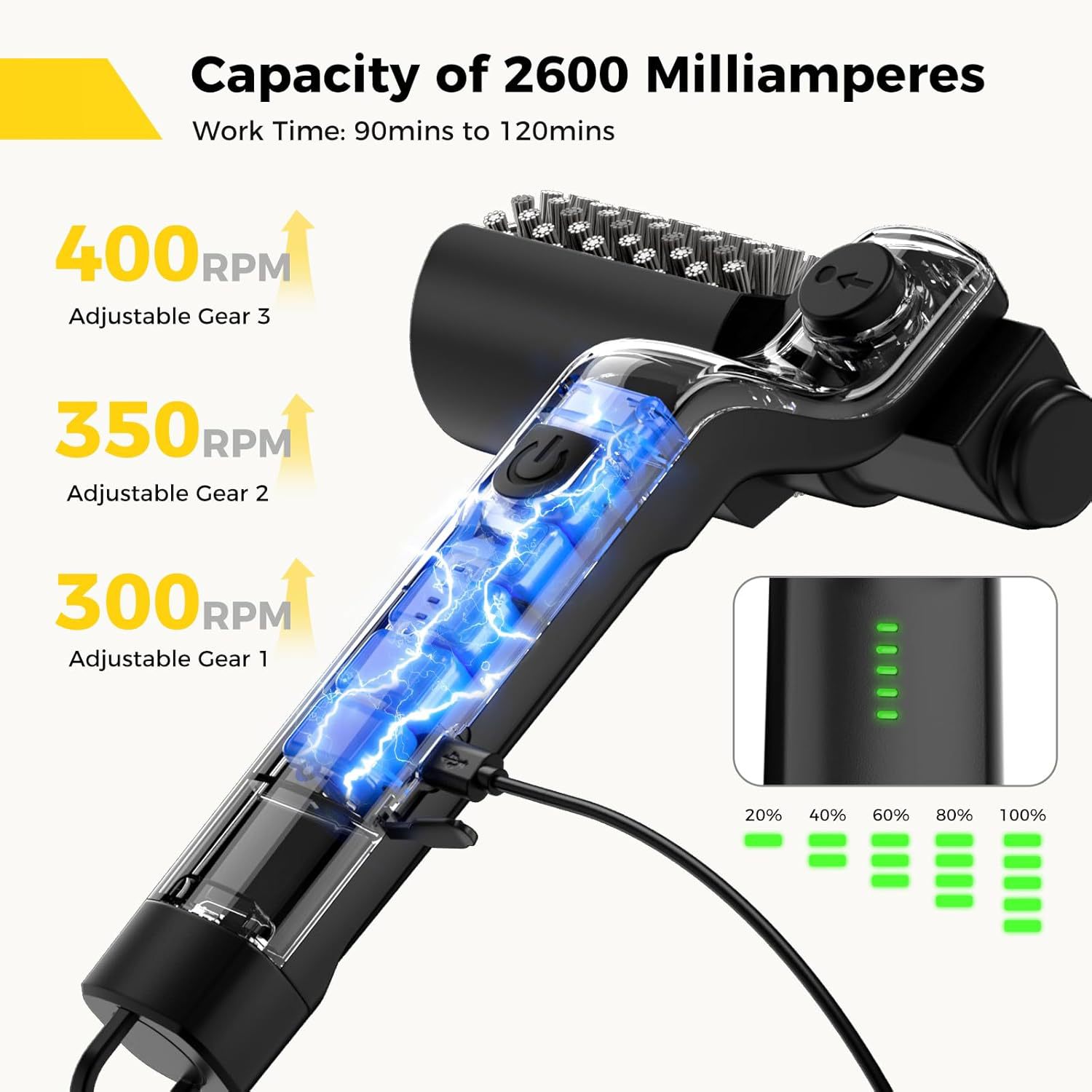 Best Selling Electric Barbecue Brush Cleaner