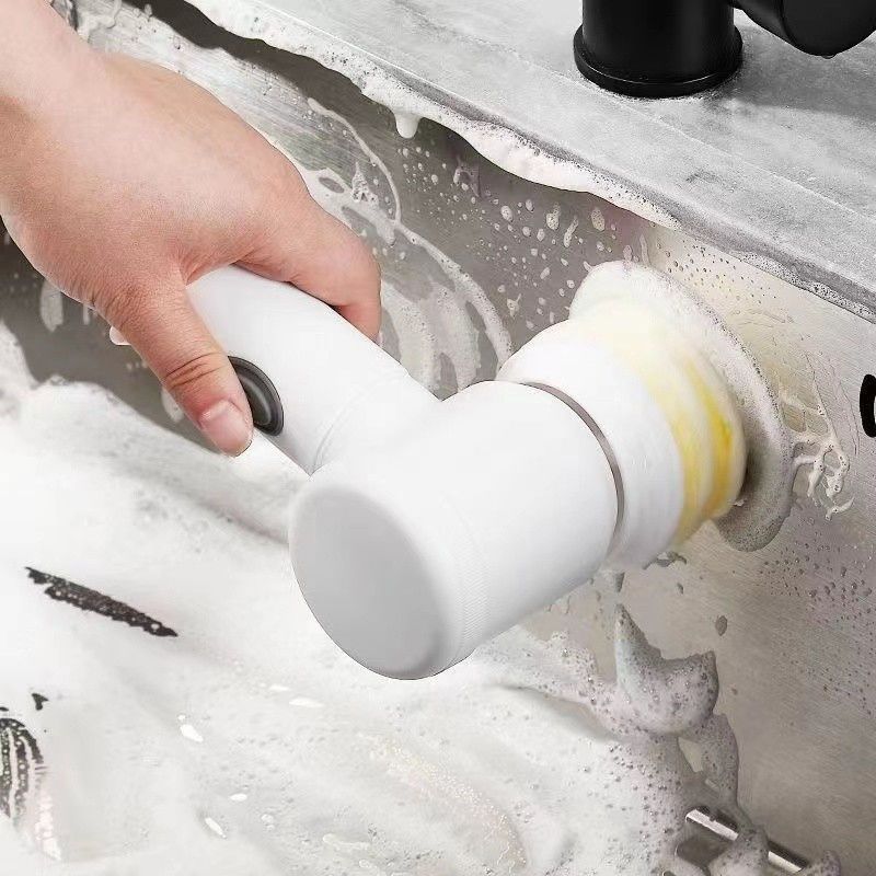 Multifunctional Electric Cleaning Brush Cordless for Kitchen, Bathroom & Tiles