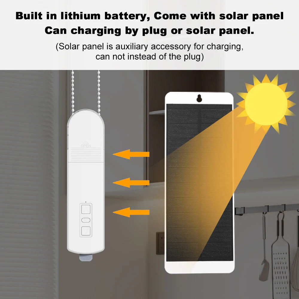 Smart Curtain Motor – Zigbee Automated Blinds with App & Voice Control