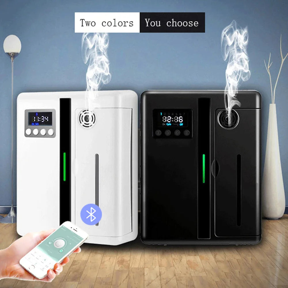 Smart Aroma Diffuser – Bluetooth Scent Machine for Home & Large Spaces