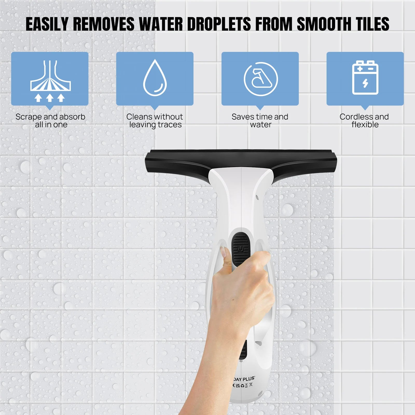 Cordless Window Vacuum Cleaner – Streak-Free Cleaning in Seconds