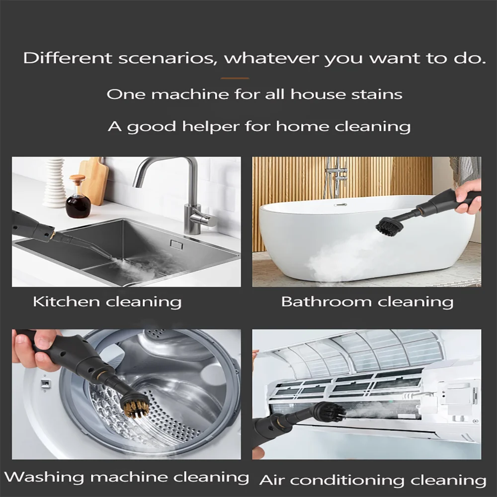 High Pressure Steam Cleaner – Multi-Purpose Kitchen & Home Cleaning Machine