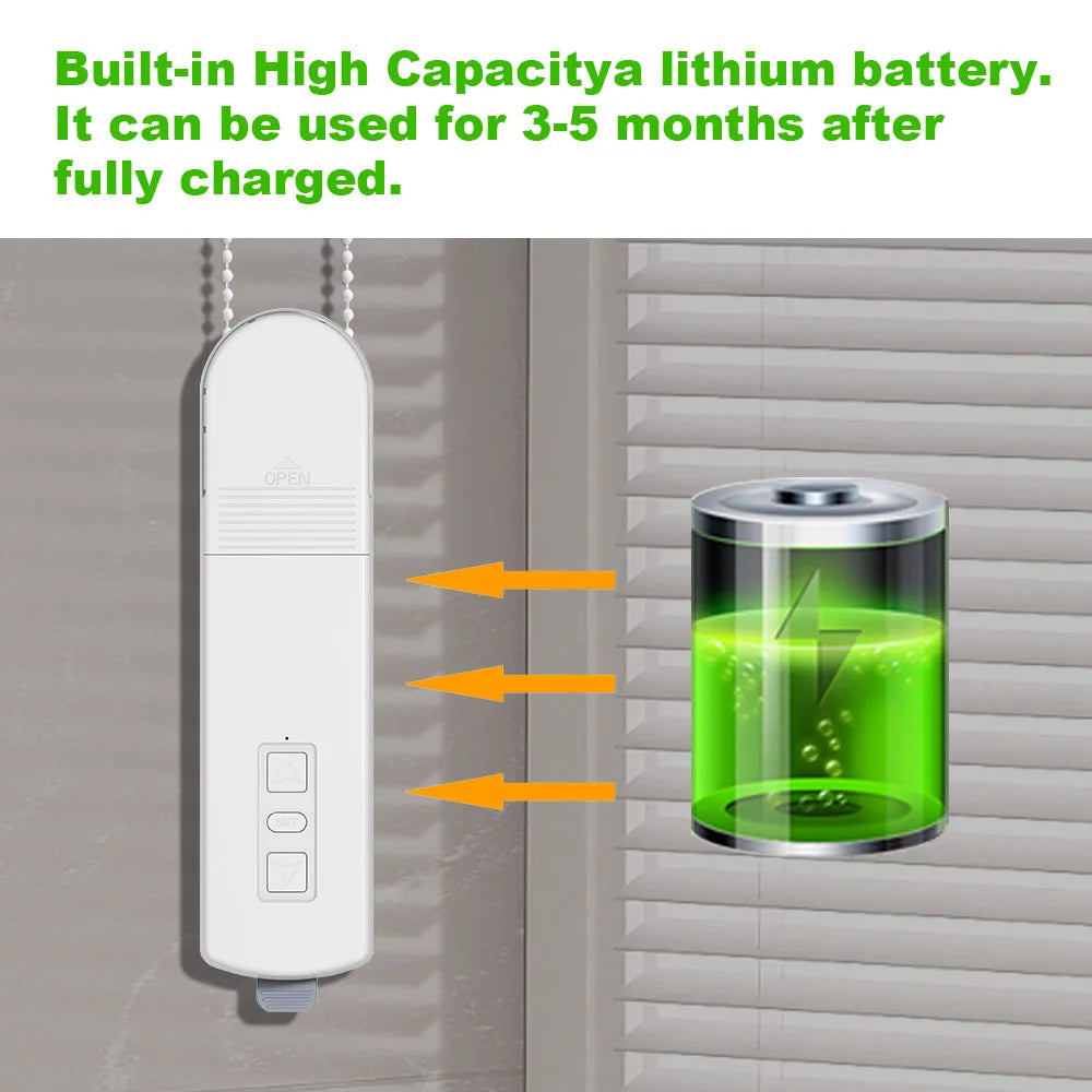 Smart Curtain Motor – Zigbee Automated Blinds with App & Voice Control