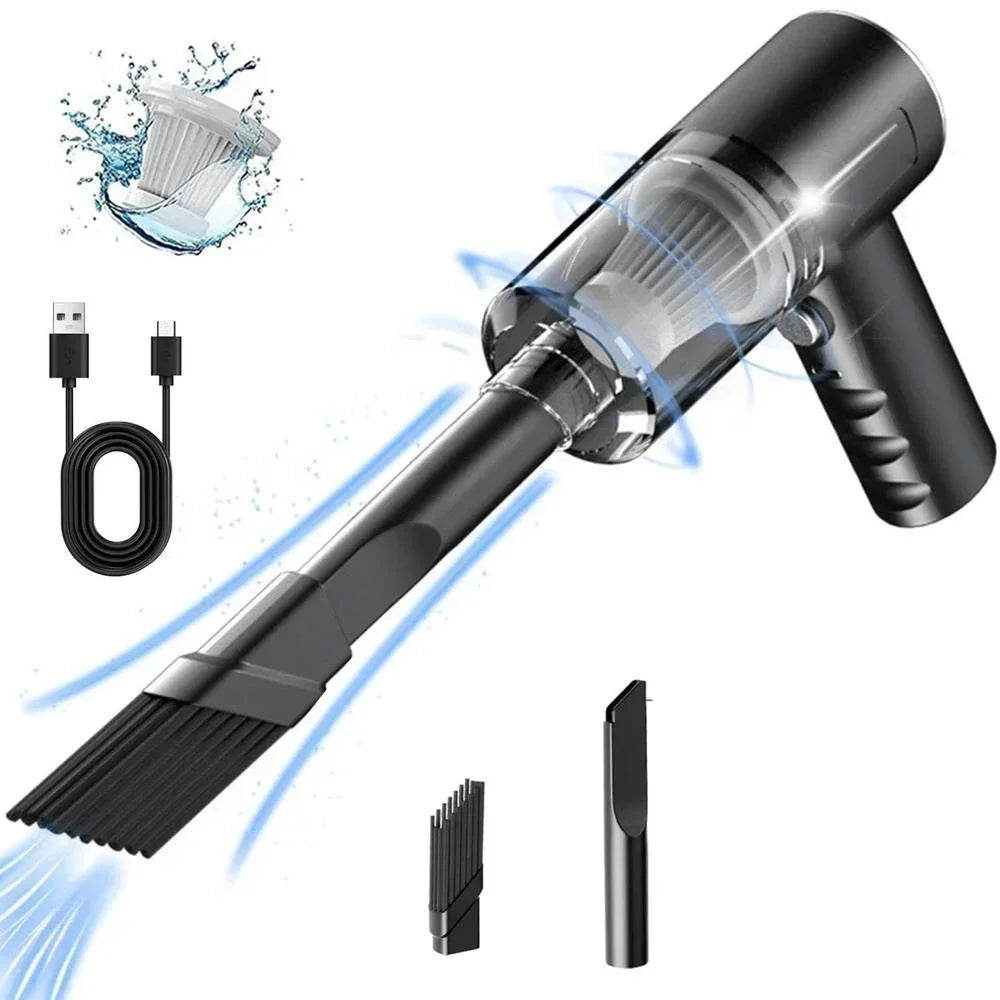 Wireless Handheld Vacuum Cleaner – Powerful Cleaning for Home & Car