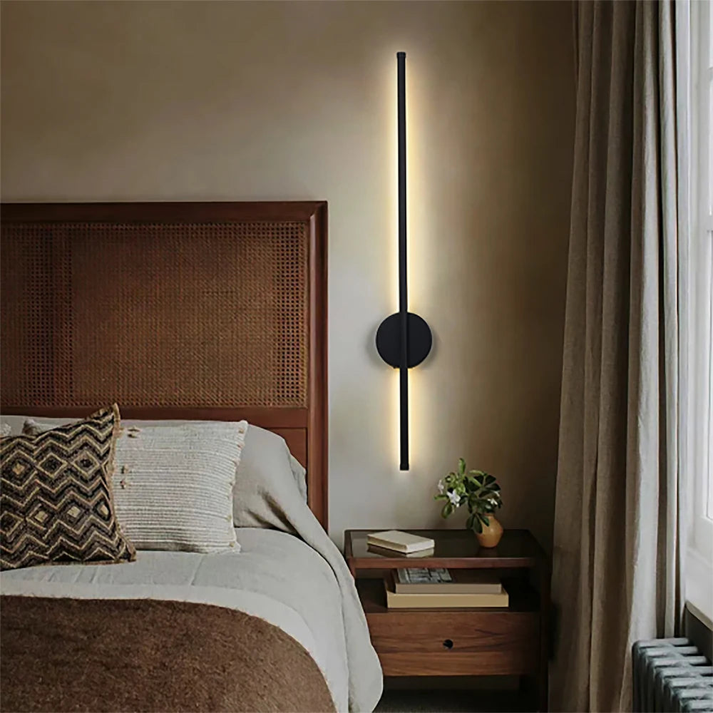 Rechargeable LED Wall Light – Wireless Modern Sconce with Remote Dimming