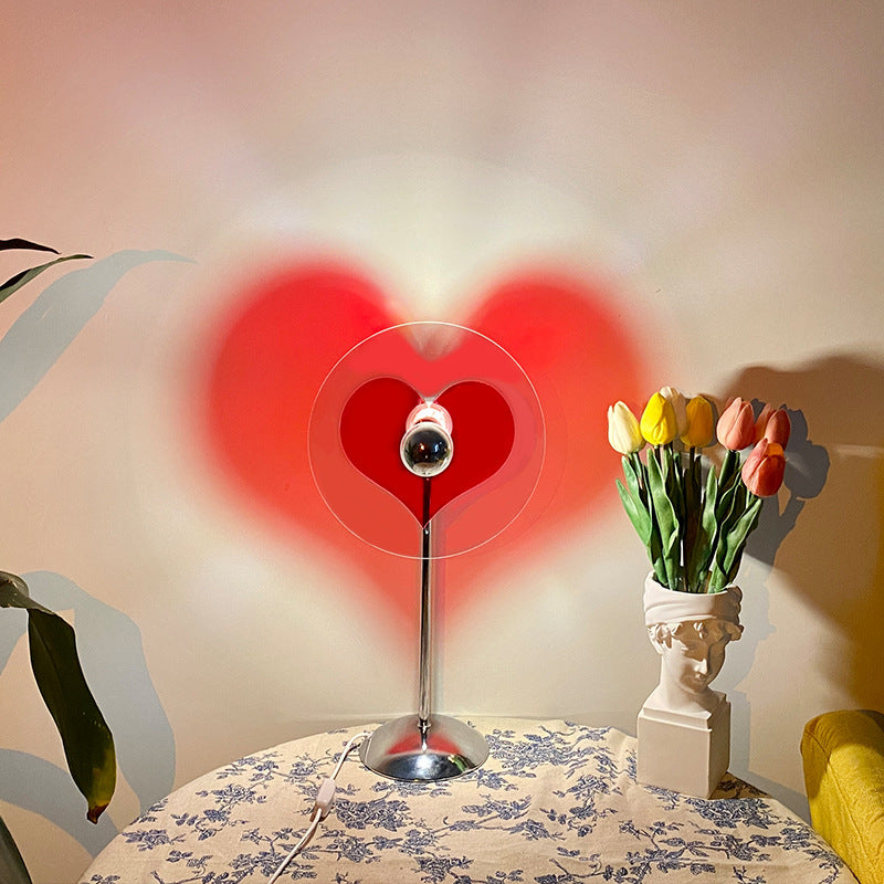 Bauhaus Love Table Lamp – Romantic LED Atmosphere Light